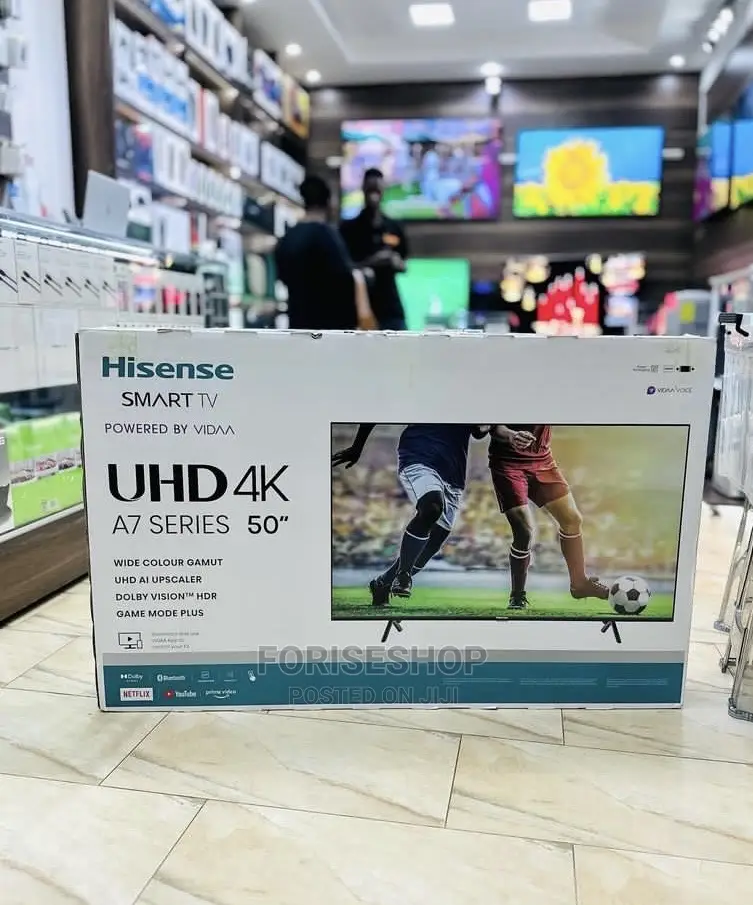 New Hisense 50inch Uhd Real Tv Original