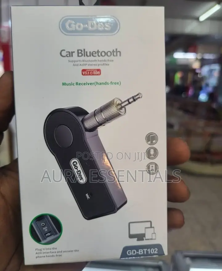 Go Des GD-BT102 Car Bluetooth Music Receiver( Hands Free)