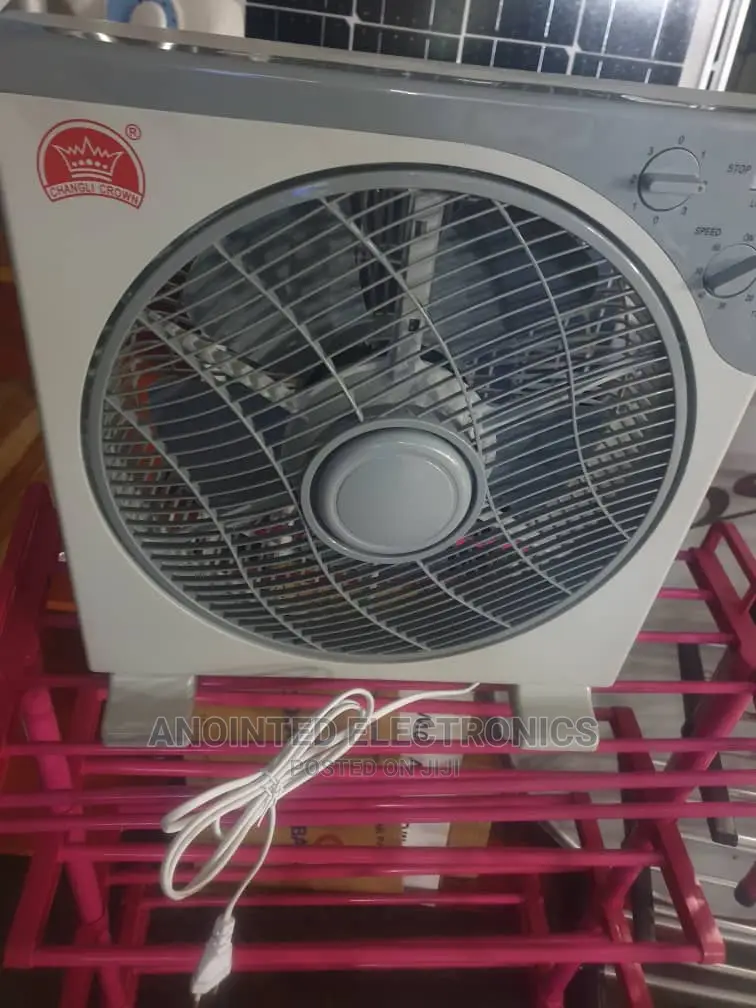 Box Fans Gray Color