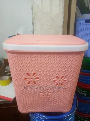 Laundry Basket, With Cover