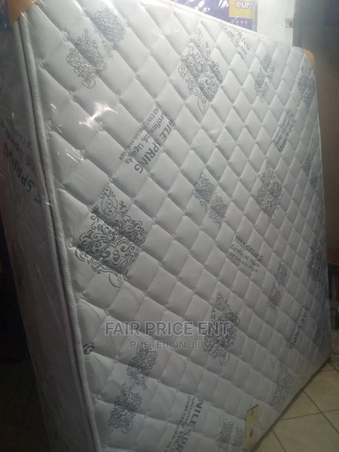 Vip Emperor Spring Mattress.6x6x12 Inches( White)