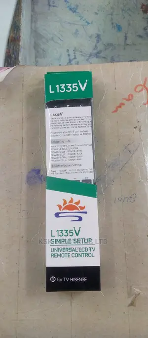 L 1335V Simple Setup Unvseral LCD TV Remote Control
