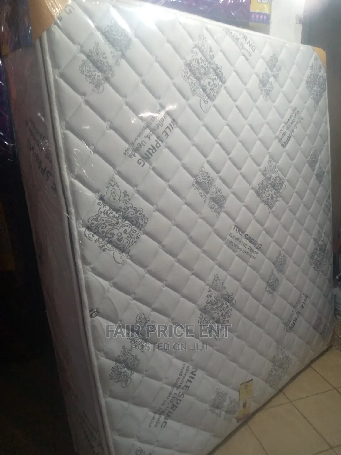 Emperor Nile Spring Mattress Vorno.6x6x12 Inches.( White)