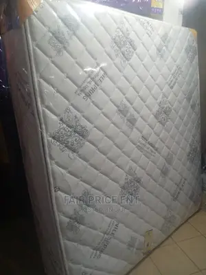 Emperor Nile Spring Mattress Vorno.6x6x12 Inches.( White)