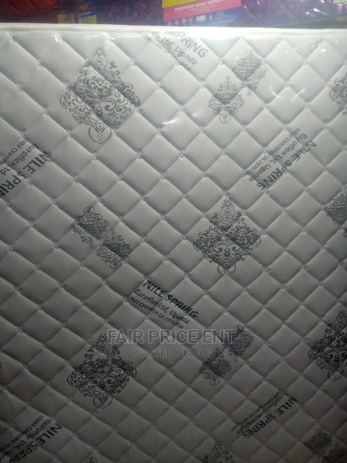 Emperor Nile Spring Mattress Vorno.6x6x12 Inches.( White)