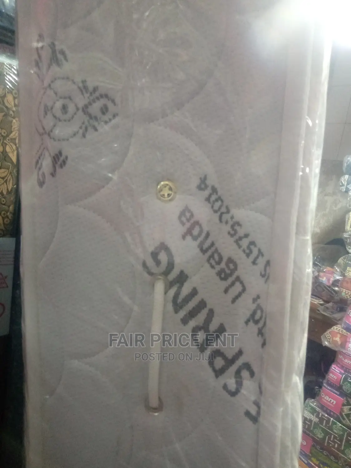 Vip Nile Spring Mattress of Vorno.5x6x12inches(White)