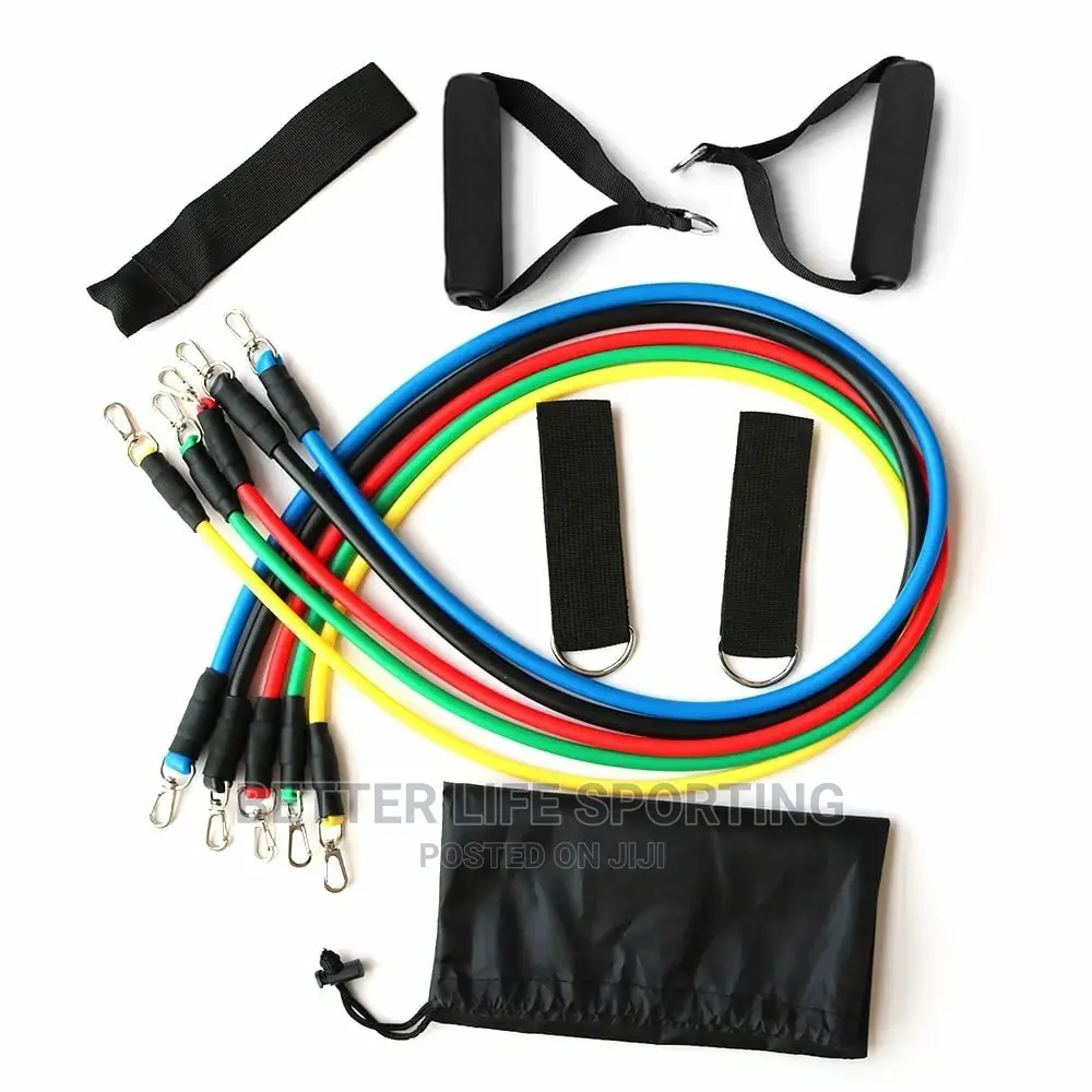 Resistance Power Bands 11 Pc.,.