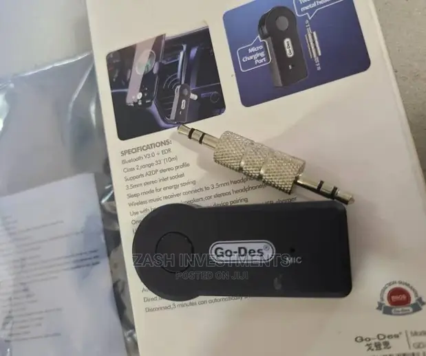 Go Des GD-BT102 Car Bluetooth Music Receiver( Hands Free) in