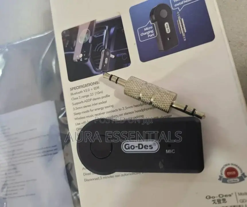 Go Des GD-BT102 Car Bluetooth Music Receiver( Hands Free)