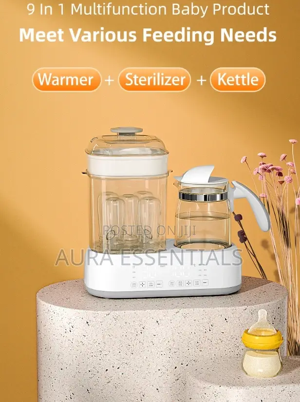 Baby Electric Water Kettle, Milk Bottle Warmer Sterilize