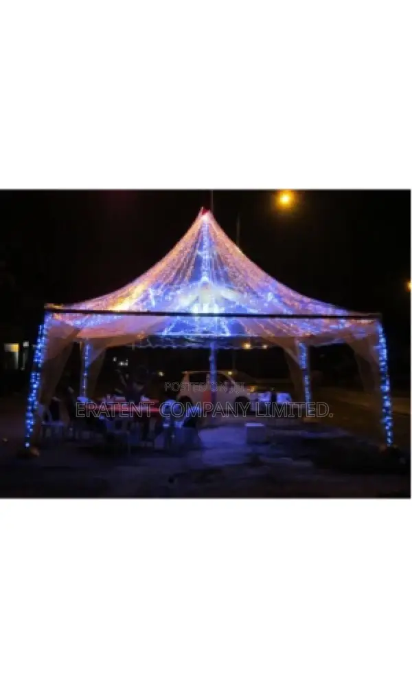 50seater Tent Transparent With Canopy Design