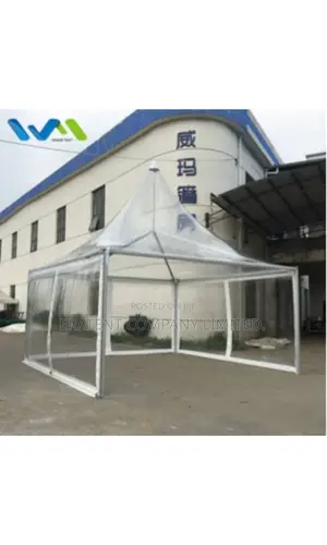 50seater Tent Transparent With Canopy Design