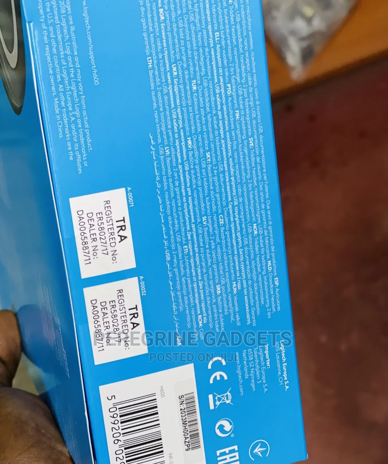 Logitech H600 Wireless Headsets for Computers