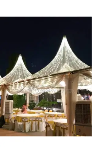 100seater Transparent.Makers of High Quality Tent and Shades