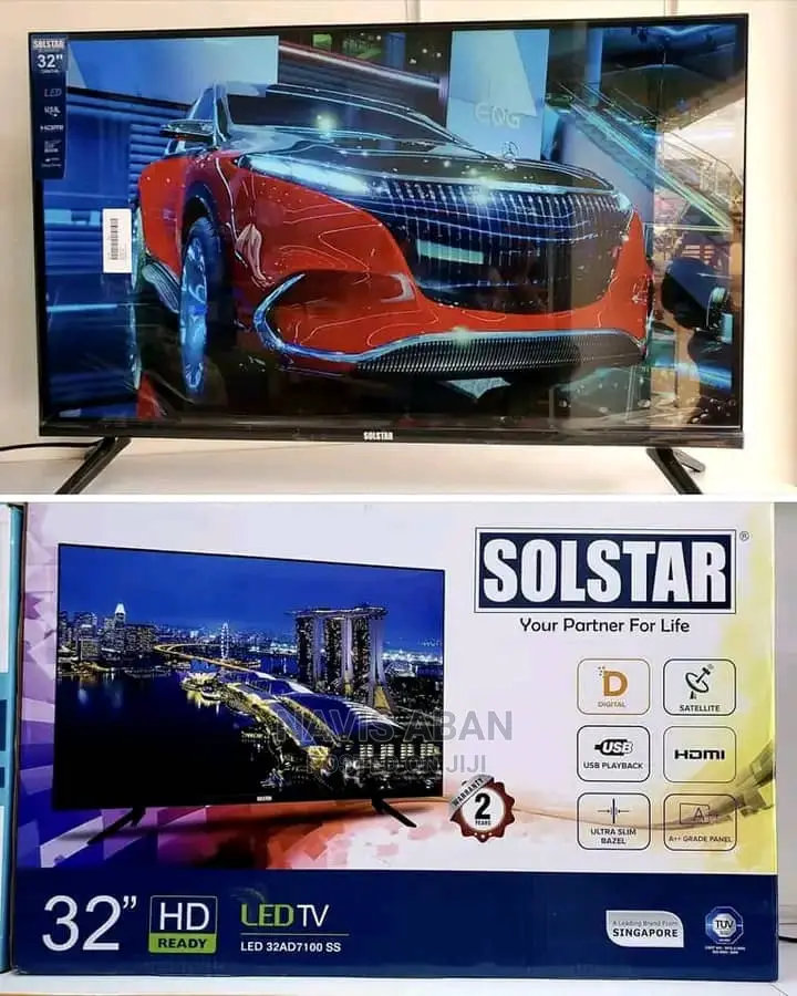 Solster 43 Inches Smart Tv With Free to Air Inbuilt Channels