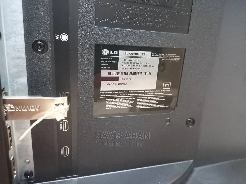 Lg 32 Inches Digital Tv With Free to Air