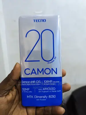 New Tecno Camon 20 Premier  5G 512 GB Black