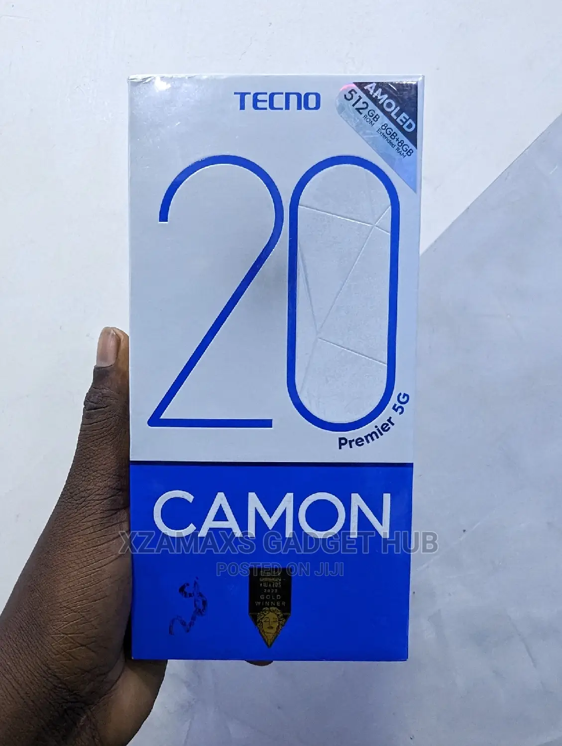 New Tecno Camon 20 Premier  5G 512 GB Black