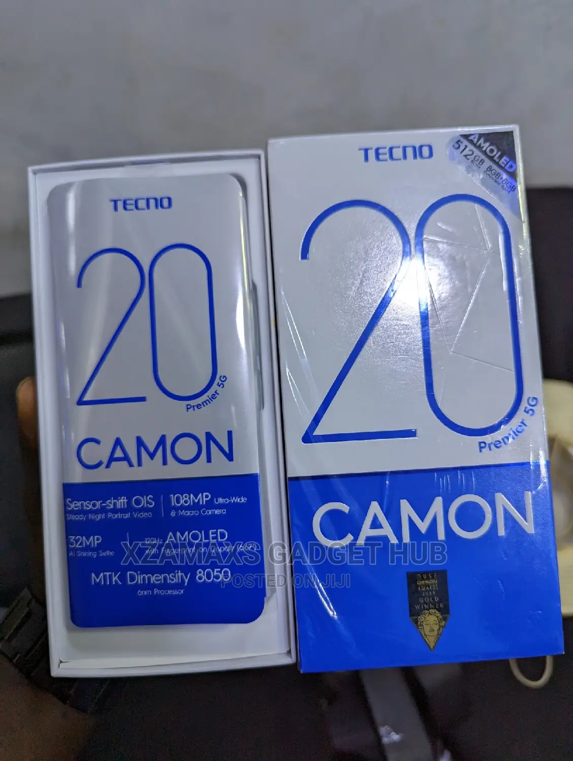 New Tecno Camon 20 Premier  5G 512 GB Black