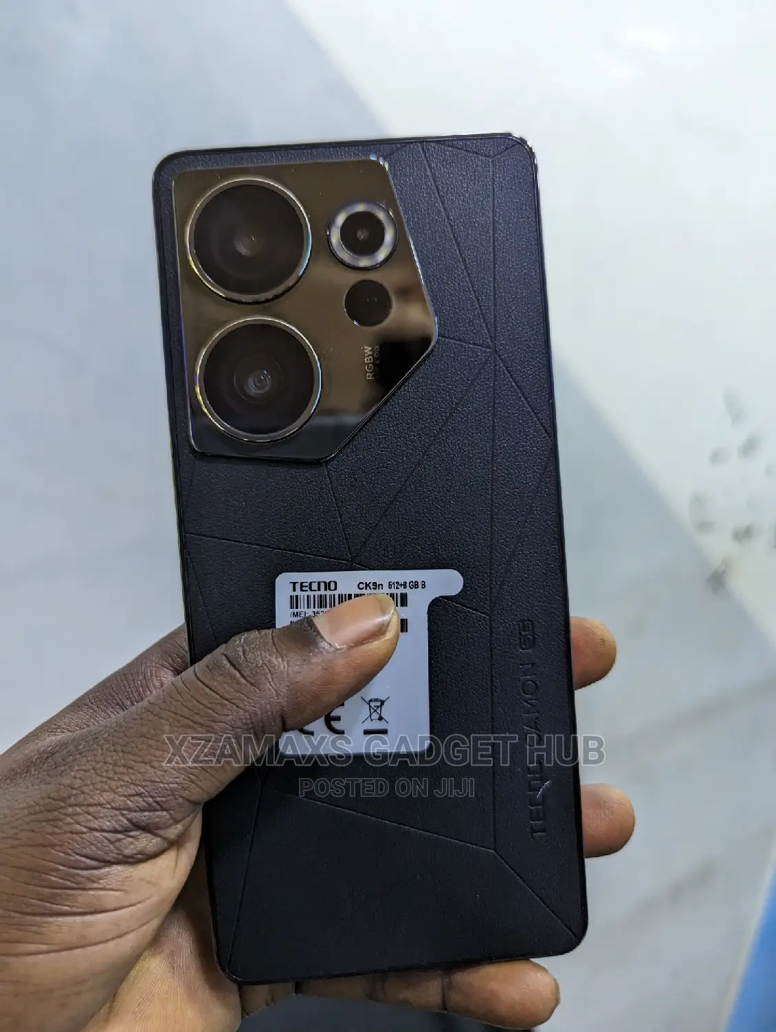 New Tecno Camon 20 Premier  5G 512 GB Black