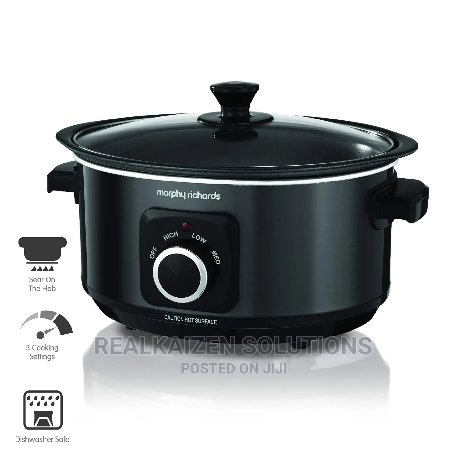 UK MORPHY RICHARDS 3.5L Sear and Stew Electric Slow Cooker