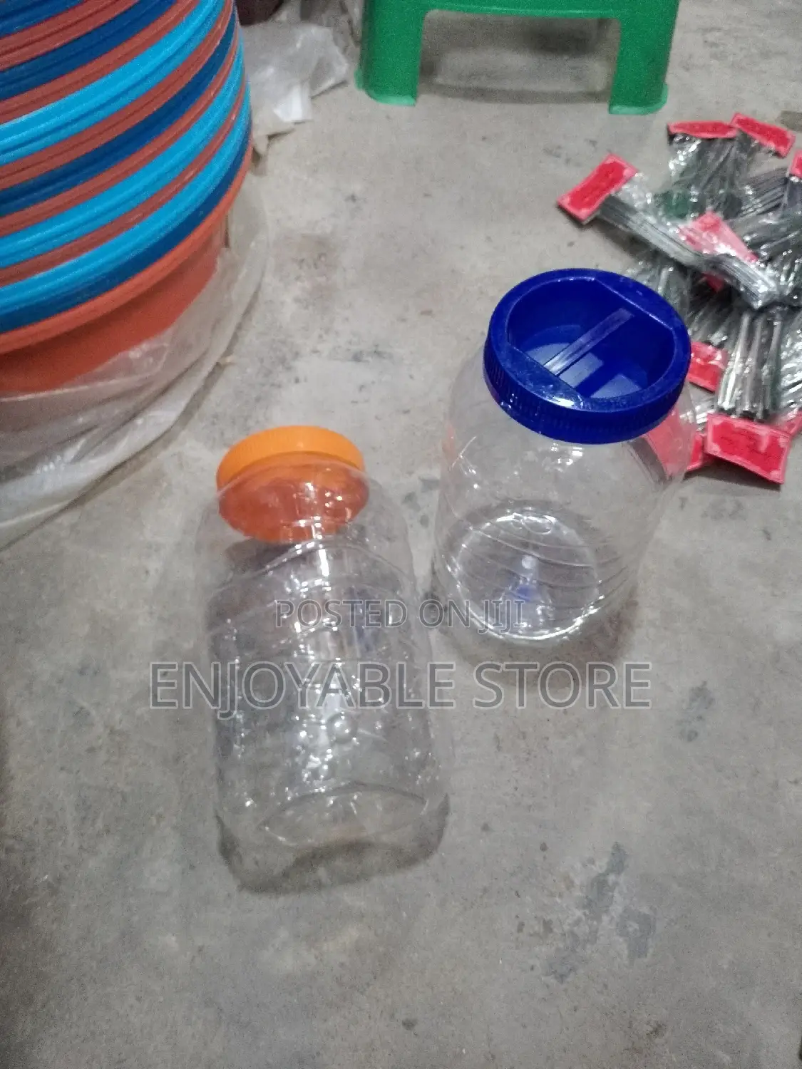 Plastic Storage Containers (Cookies N Biscuits)