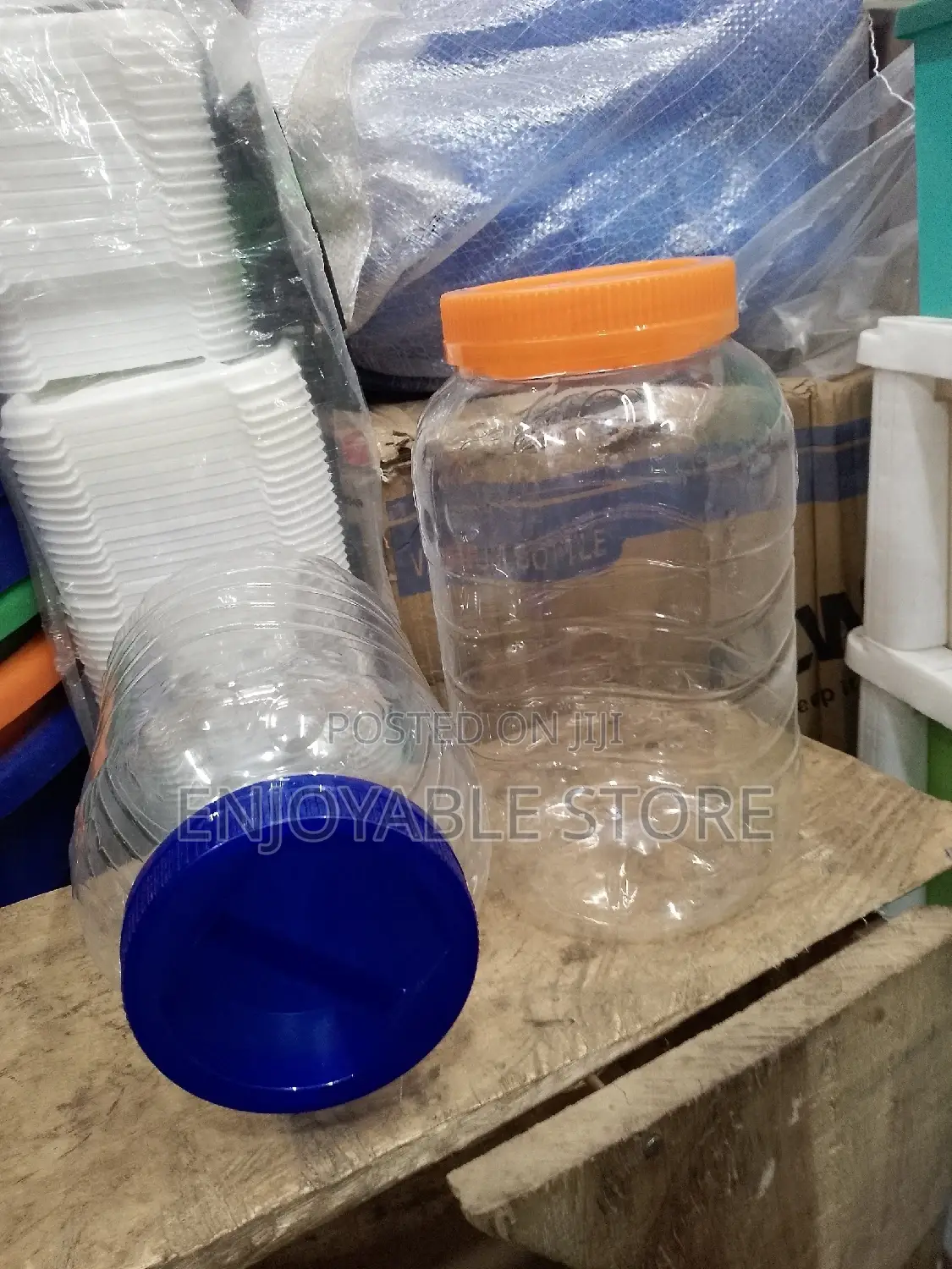 Plastic Storage Containers (Cookies N Biscuits)