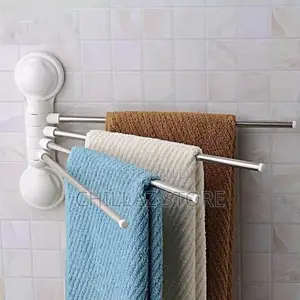 Bathroom Rotating Towel Rack.