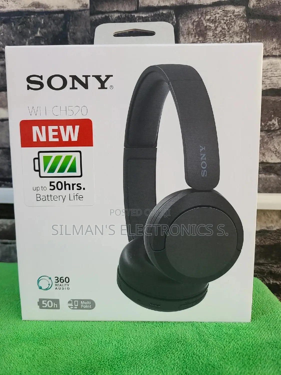 SONY Ch520 Wireless Headphones Black