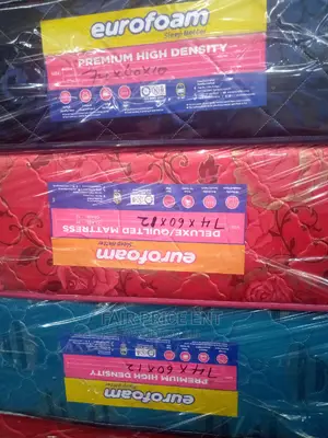 Mattress by Quilted Density.6x6x12.( Red)