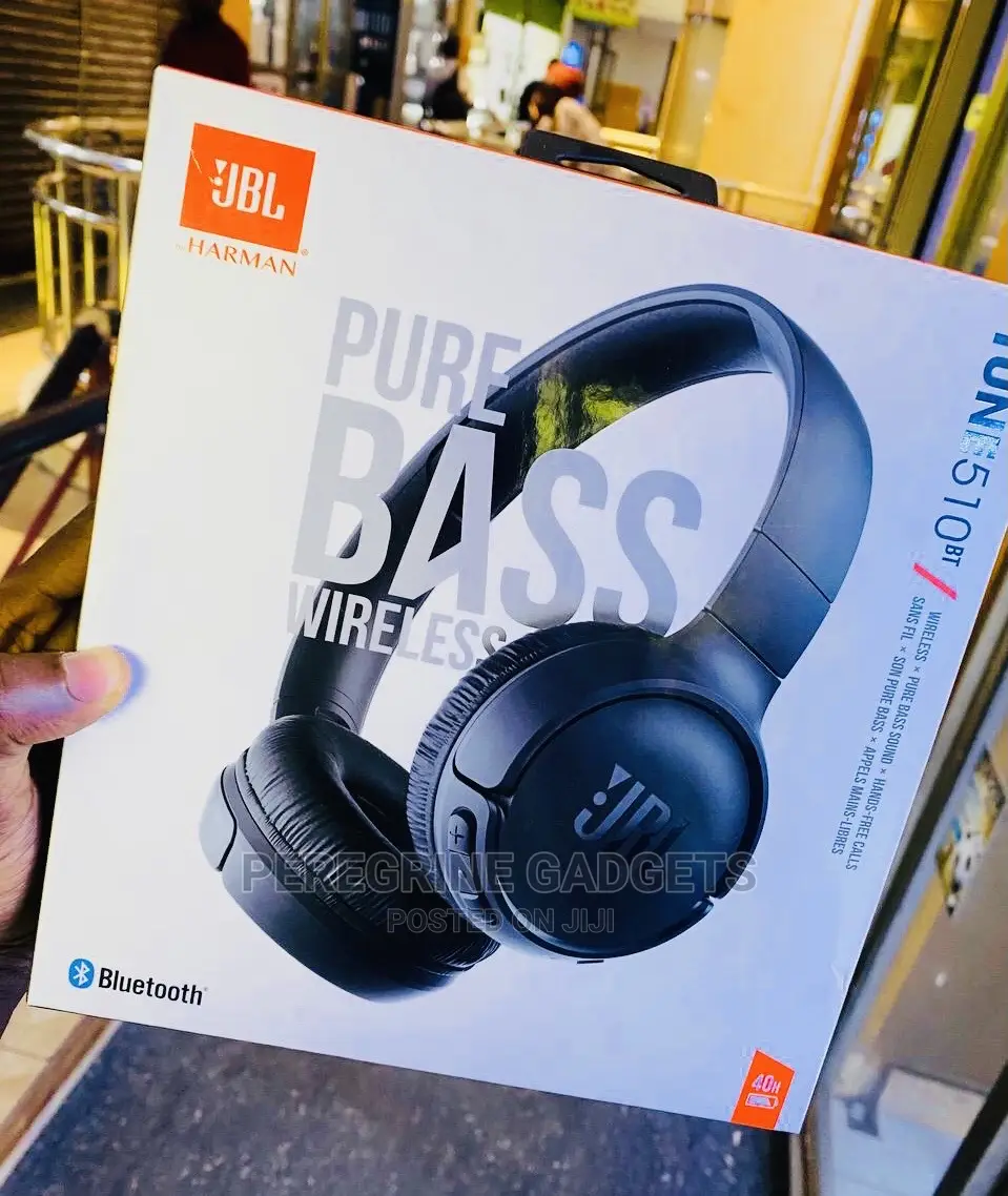 JBL Pure Bass Wireless Headphones