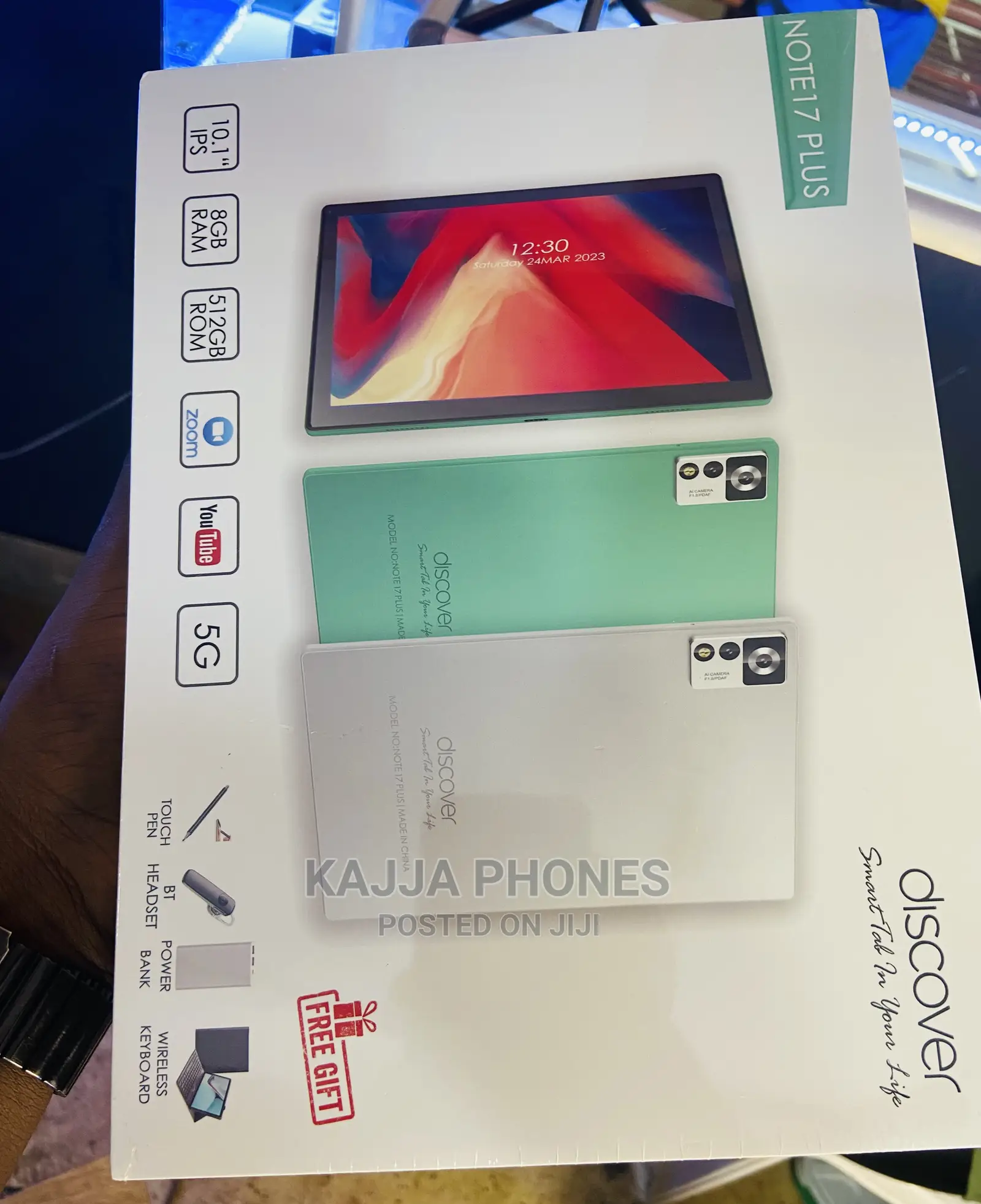 New Discover Note 13 Plus 512 GB Silver