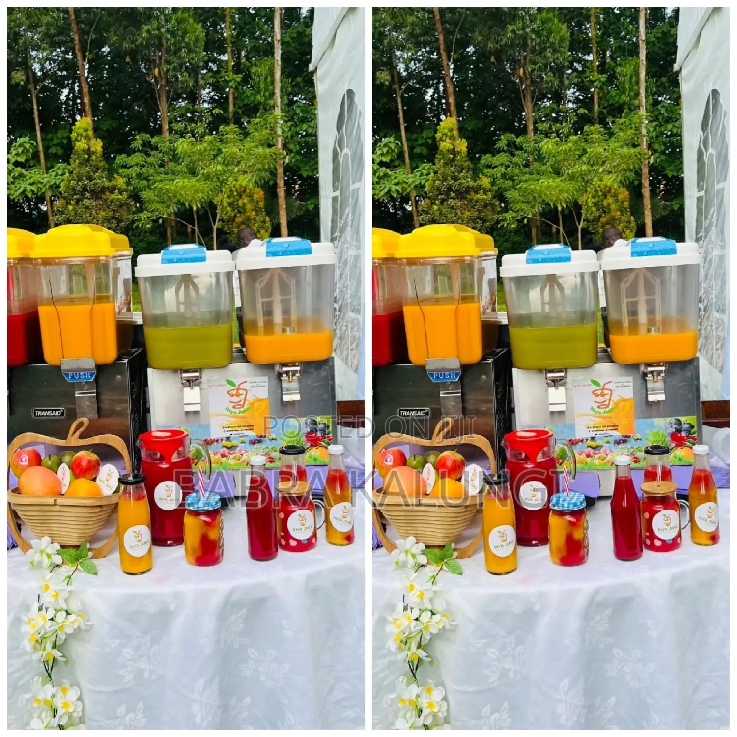 Double Juicer Dispenser