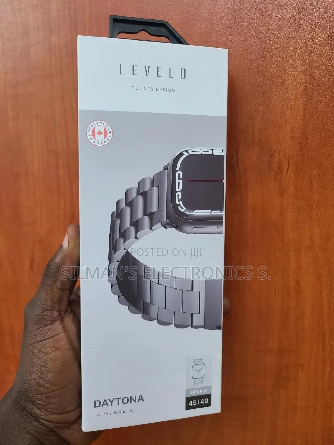 Levelo Daytona Chain Strap for Apple Watch