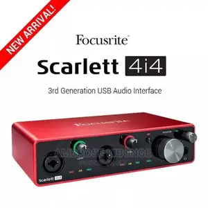 FOCUSRITE Scarlett 4i4 3rd Generation USB Audio Interface