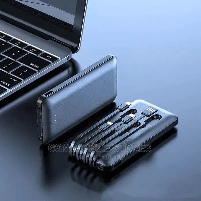 Premium Self Wired Fast Charging Mobile Powerbank 10000mah
