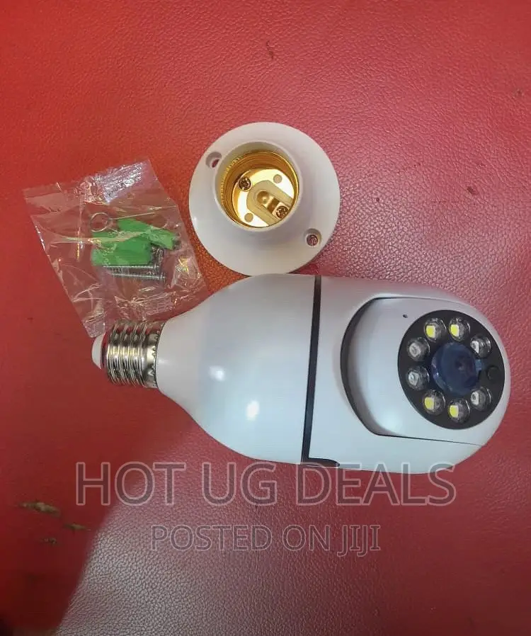 Wifi Light Bulb Camera - 1080p 360 Degree Security Camera