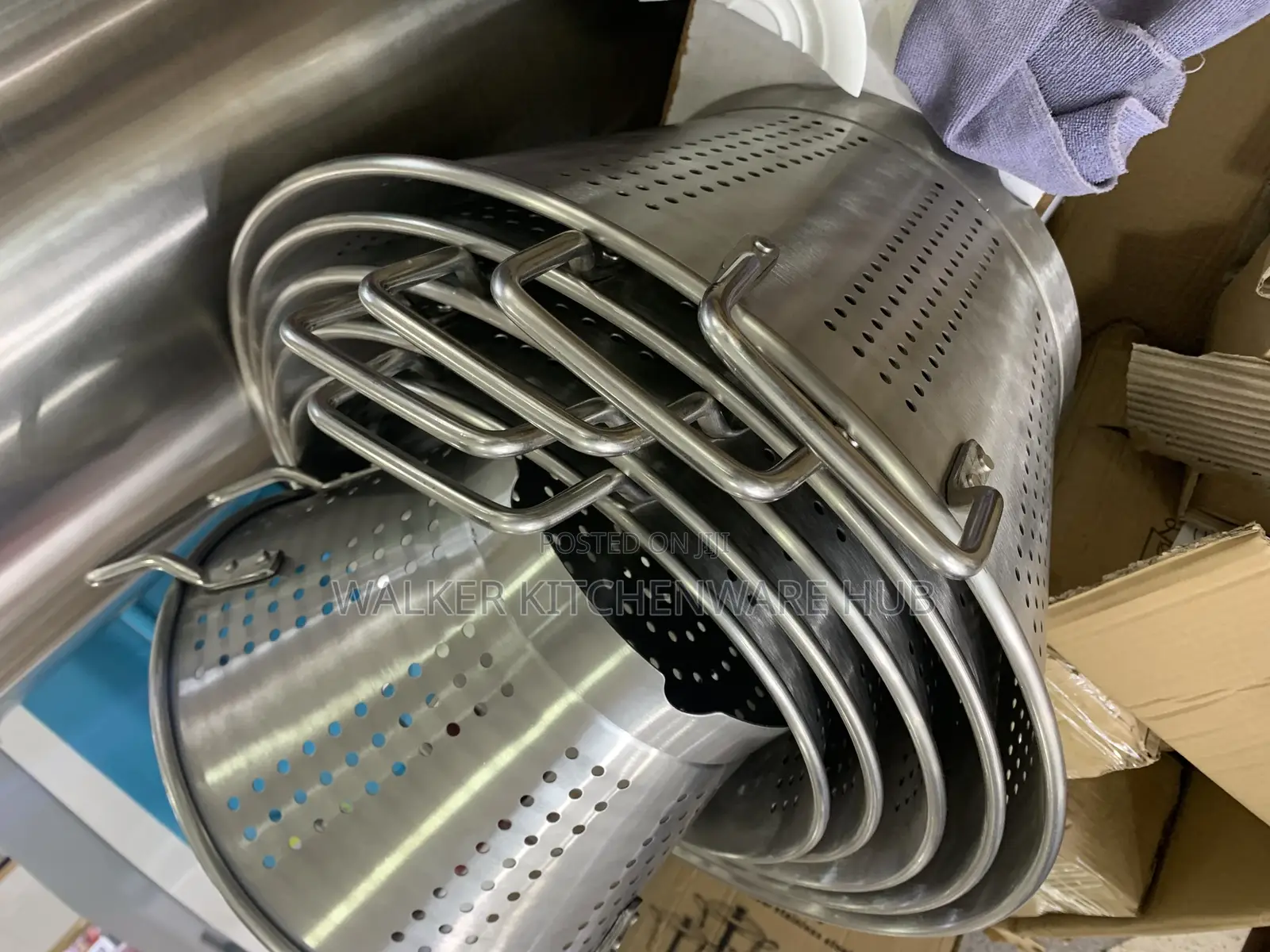 Heavy Duty Stainless Steel Sieves From 36-48 Size