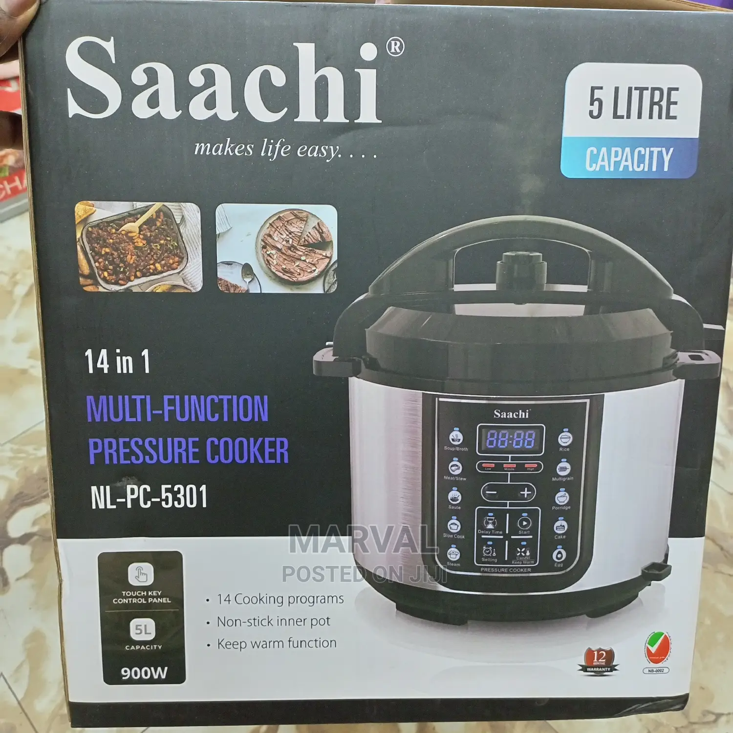 14 in 1(5L) Multifunction Pressure Cooker
