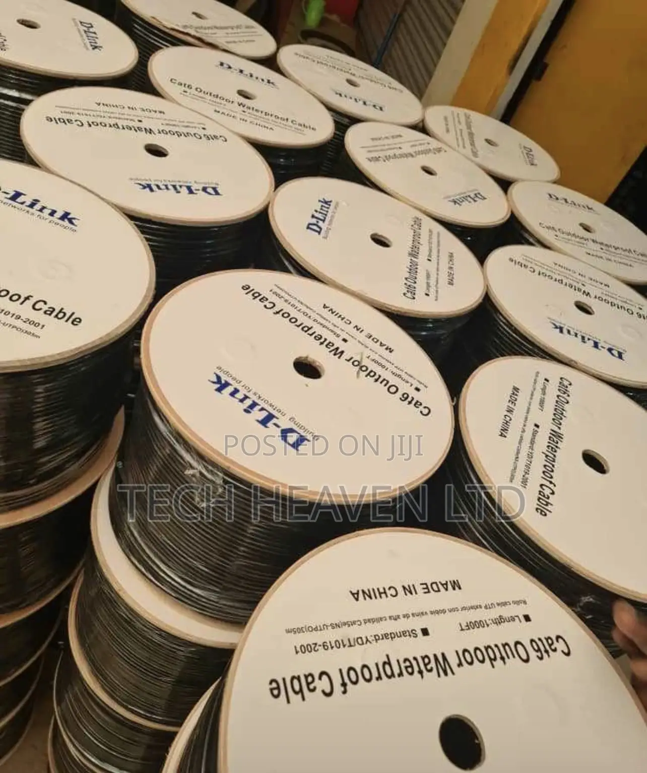 Outdoor Network Cables - Cat6 Waterproof Dlink