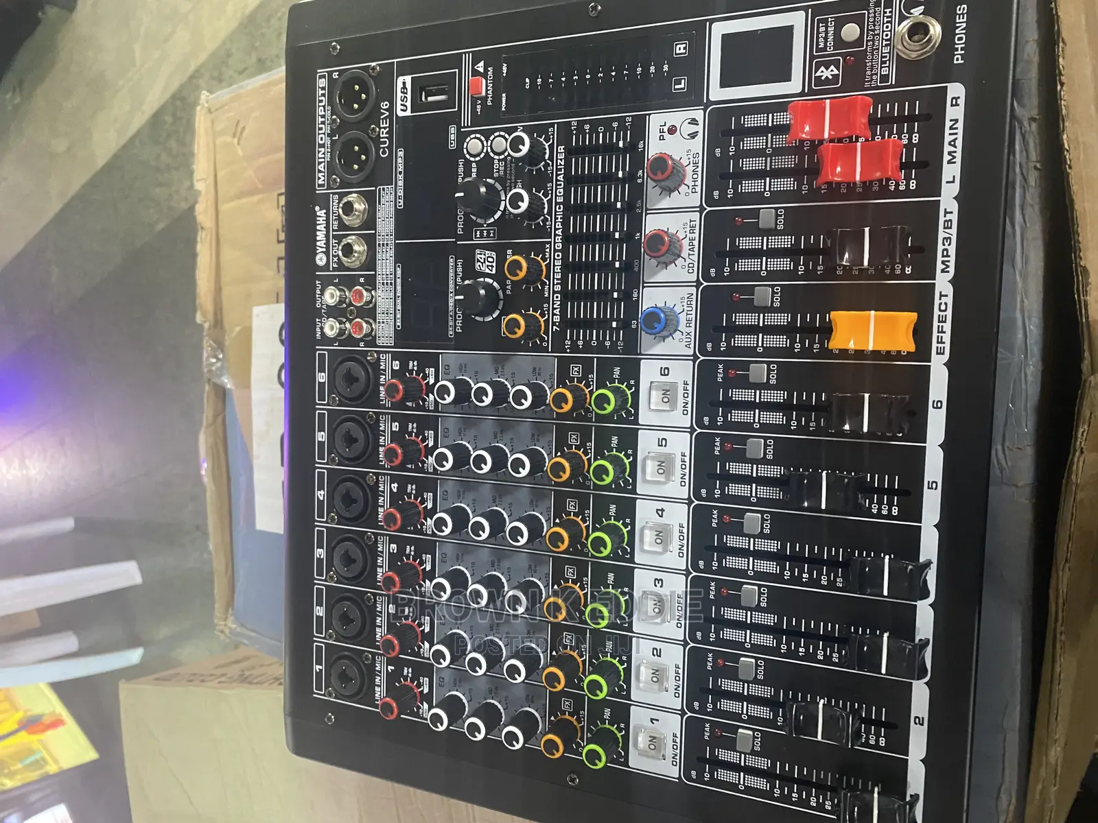 Imix Curve Professional Yamaha Mixer. 32bits Effect