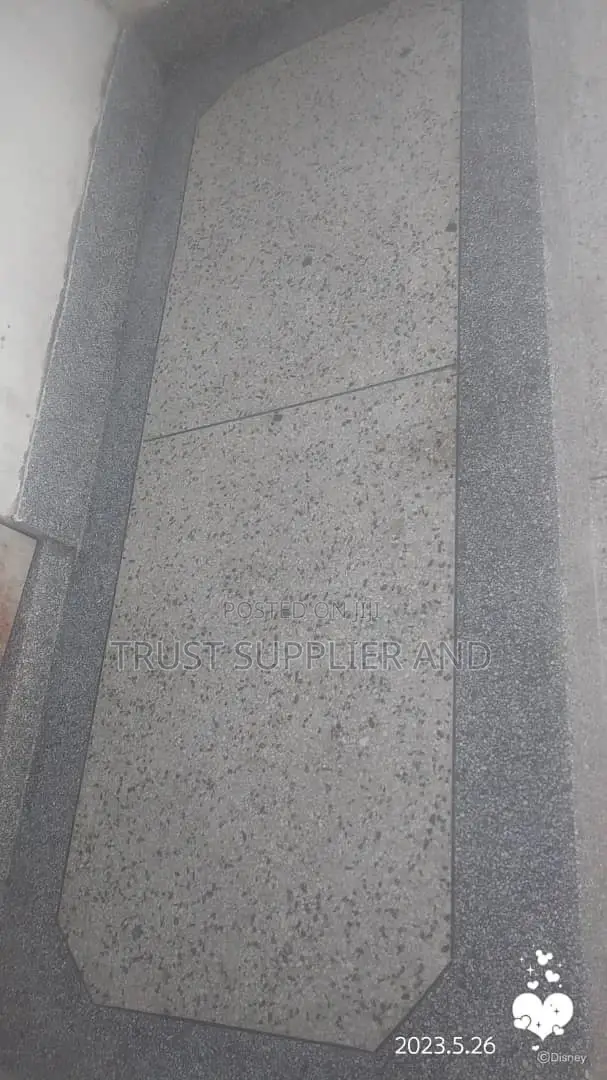 Gypsum Ceiling, Terrazzo Floors