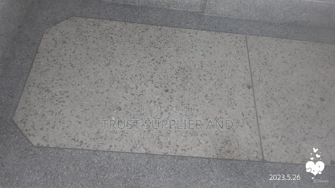 Gypsum Ceiling, Terrazzo Floors