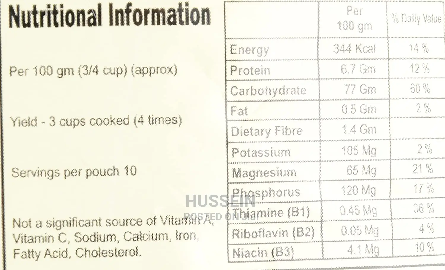 Nur Jahan Basmati Rice, 1 Kg