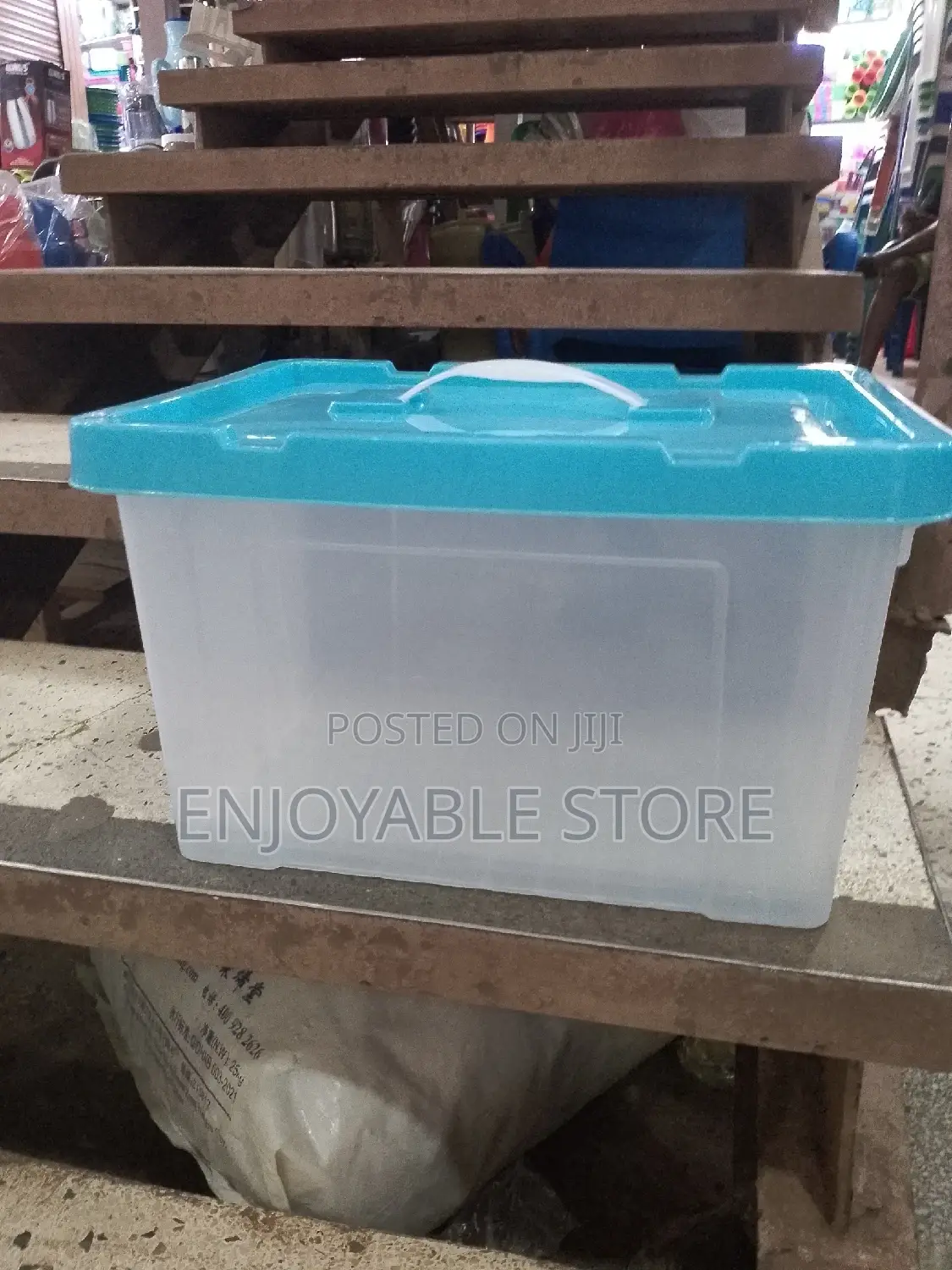 Plastic Storage Boxes Transparent