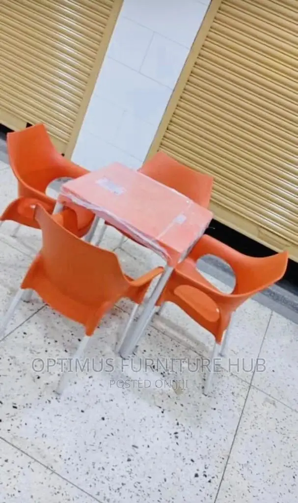 Square Table and Four Chairs
