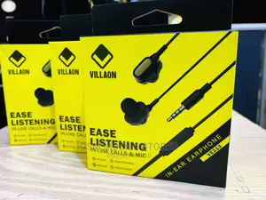 Villaon Ease Listening in-Line Calls Mic HD Soundearphones