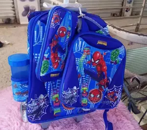 3pc Spiderman Bag - Multicolour