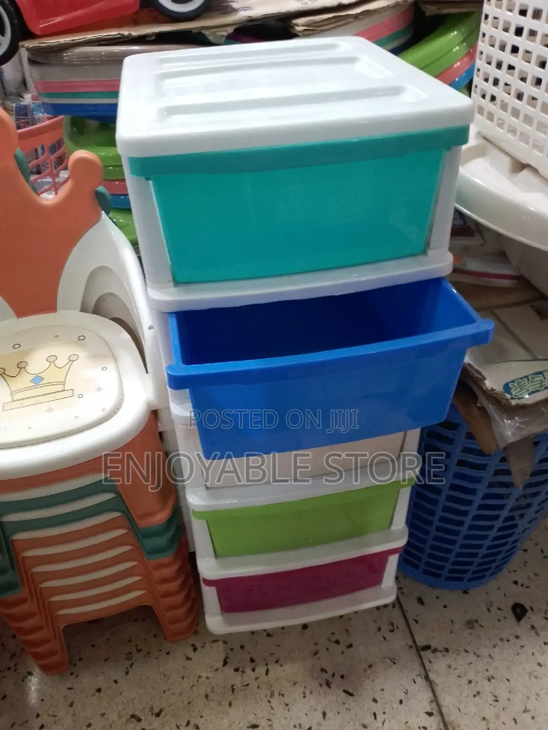 Plastic Kitchen Storage Cabinet Rack
