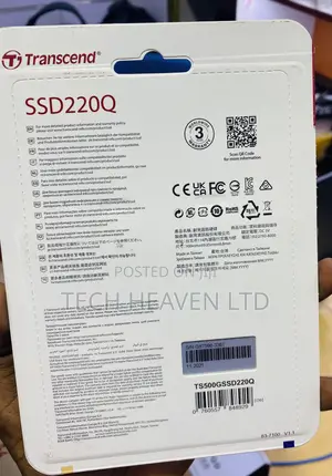 500gb Sata SSD 2.5 Inch - Transcend